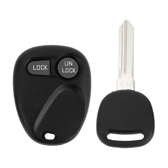 Unique Bargains 315MHz AB01502T Keyless Entry Remote Ignition Transponder Key Fob for Chevrolet C1500 46 Chip 2 Buttons