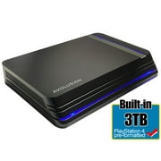 Avolusion HDDGear Pro X 3TB USB 3.0 External Gaming Hard Drive (Pre-formatted for PS4 Pro, Slim, Original)