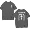 Christian Inspirational Shirt Message For You Cross Faith Graphic Tee ...