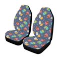 thumbnail image 1 of Cupcake Pattern Print Design 02 Universal Fit Car Seat Covers, 1 of 2