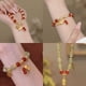 thumbnail image 4 of Pulsera de la marca Good Things Peanut Fu, diseño de nicho, temperamento avanzado, pulsera retro que combina con todo, regalo para novia, 4 of 6