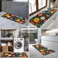 thumbnail image 2 of Pioneer Flower Floral Print Pattern Kitchen Rug Mat,Kitchen Runner Rugs Non Skid Washable,Decorative Kitchen Floor Mats for Kitchen,Sink,Laundry,17"X47", 2 of 5