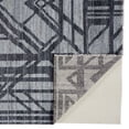 thumbnail image 3 of Feizy Vivien Modern Geometric, Gray/Blue, 5' x 8' Area Rug, Easy Care Stain Resistant Kid Friendly, Area Rug for Living Room and Bedroom, 3 of 7