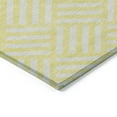 thumbnail image 4 of Addison Rugs Chantille Indoor/Outdoor Transitional Squares Yellow Washable Round Rug, 8' x 8', 4 of 6