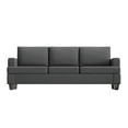 thumbnail image 4 of Furniliving 84.75” 3 Seater Sofa Couch, Modern Upholstered Sofa with Extra Deep Seats, Linen Fabric Sofa for Living Room Apartment Lounge, (Dark Gary), 4 of 9