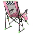 thumbnail image 4 of GCI Outdoor RoadTrip Rocker Foldable Rocking Camp Chair, Nascar Pink, 4 of 11