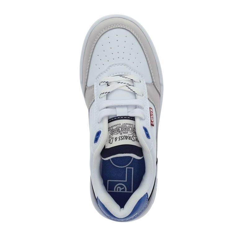 キッズリーバイス0aeg Levi's Kids La Jolla Synthetic Leather Casual Lace Up