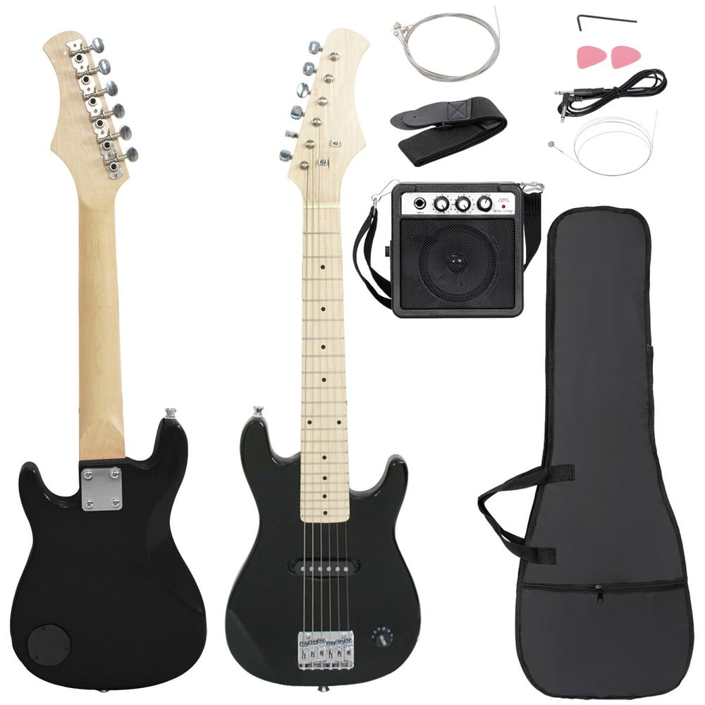 SONGMY 39" Electric Guitar Beginner Kit, Blue with 10W Amp, Gig Bag, Strap & Cable, Full Size Electric Guitar Set for Kids Adults