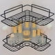 thumbnail image 3 of 1pc Wall Mounted Bathroom Shelf, Shower Caddy Rack, No Punching Triangle Storage Rack For Bathroom Kitchen, Bathroom Accessories, 3 of 4