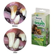 Angle View: TropiClean Clean Teeth Gel For Dogs Promotes Strong Teeth & Healthy Gums 4 oz