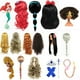 thumbnail image 2 of Moda Frozen princesa niñas Anna Elsa Cosplay peluca niños sirenita Ariel peluca roja Jasmine Rapunzel Belle accesorios para el cabello Gao Jinjia LED, 2 of 2