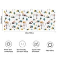 thumbnail image 3 of Cartoon Construction Vehicles Mountains Bathroom Rugs Mat,Non Slip Microfiber Bathroom Rug,Rubber Backing,Soft Bathroom Mats for Bathroom Floor,Tub and Shower,60x24in(150x60cm), 3 of 5
