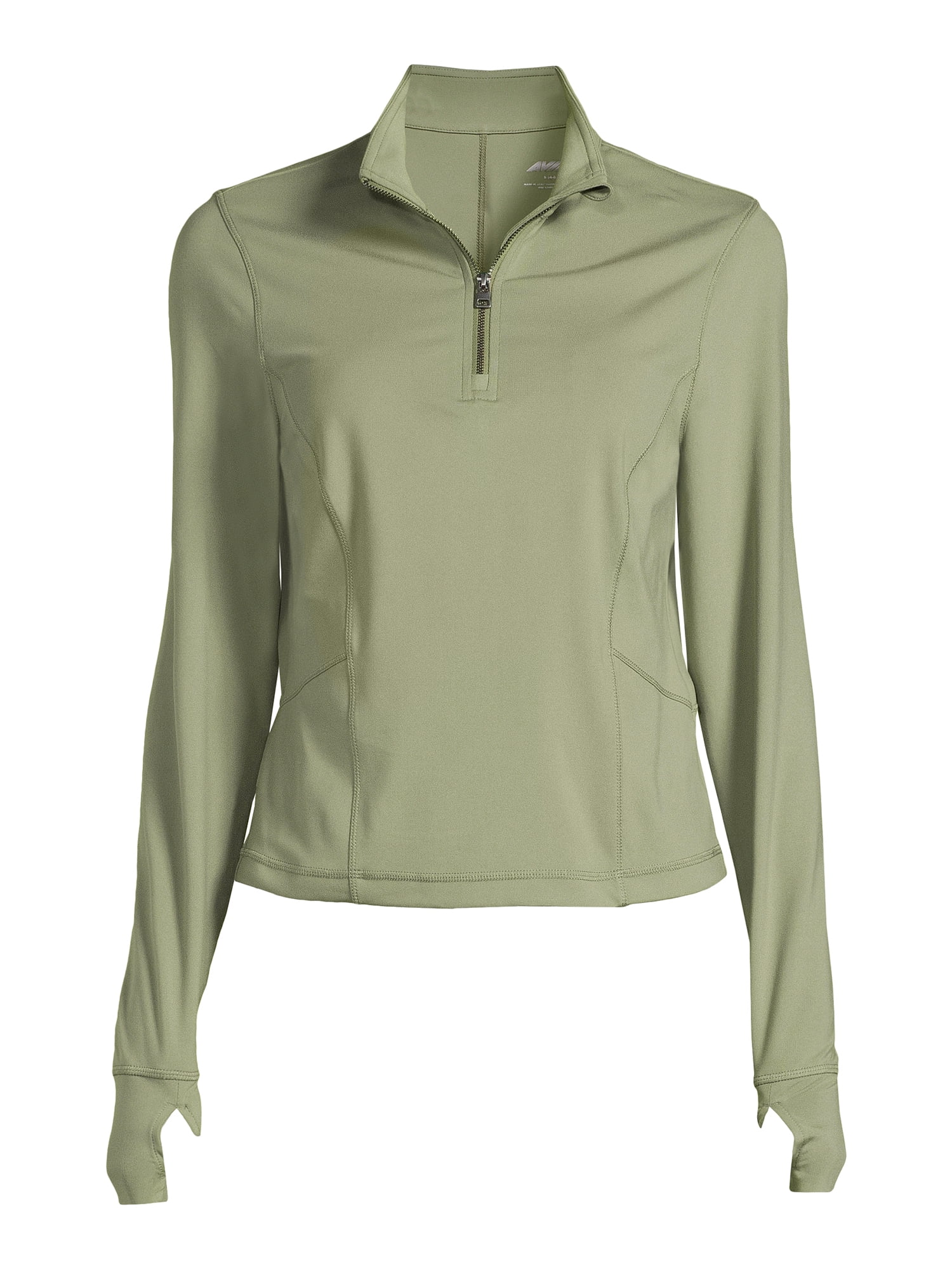 Avia Women s Pullover Quarter Zip Jacket Sizes XS XXXL Walmart