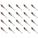 thumbnail image 1 of 20uds. Anzuelo Jigging para calamar y camarón, herramienta de pesca nocturna con cebo Artificial brillante de 5,5g (estilo G), 1 of 2