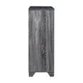 thumbnail image 4 of Bowery Hill Modern Wood 12-Bottle Buffet in Dark Gray, 4 of 9