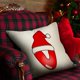 thumbnail image 5 of Xihbxyly Ofertas Prime Funda de almohada navideña con 26 letras, decoración navideña para sofá, funda de almohada con borde de lino estampado, 5 of 5