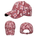 thumbnail image 2 of ASFGIMUJ Fashion Women Men Sport Prints Breathable Beach Baseball Cap Hop Hat Sun Hat, 2 of 5