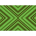 thumbnail image 1 of Ahgly Company Machine Washable Indoor Rectangle Transitional Green Area Rugs, 7' x 10', 1 of 7