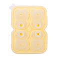 thumbnail image 2 of Ice Cube Tray Bear Shape Easy Demoulding with Funnel Lid 2/4 Grid All-Purpose Ice Cube Dessert Making Molds Kitchen Accessories, 2 of 8