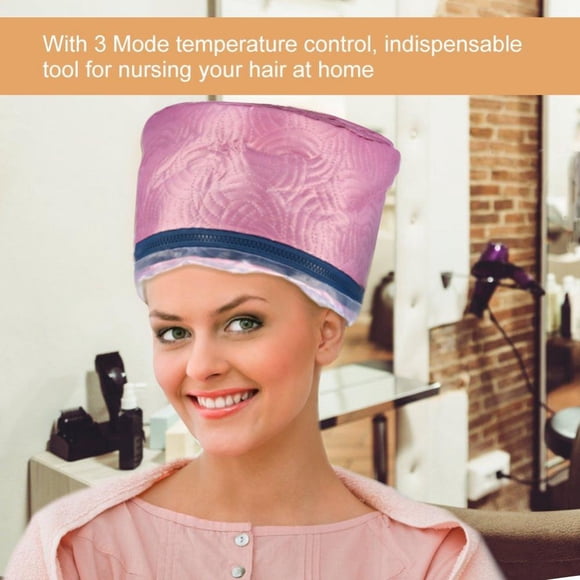 Fugacal Gorra de vapor para El cabello rosa
