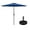 Blue, variant on Simple Deluxe 9ft Outdoor Market Table Patio Umbrella with Button Tilt and 8 Sturdy Ribs, Beige, 1 Pack