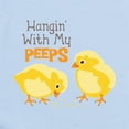 thumbnail image 2 of CafePress - Hangin With My PEEPS Body Suit - Baby Light Bodysuit, Size Newborn - 24 Months, 2 of 4