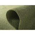 thumbnail image 6 of SAFAVIEH Braided Rishika Solid Machine Washable Reversible Runner Rug, Green, 2'3" x 22', 6 of 7