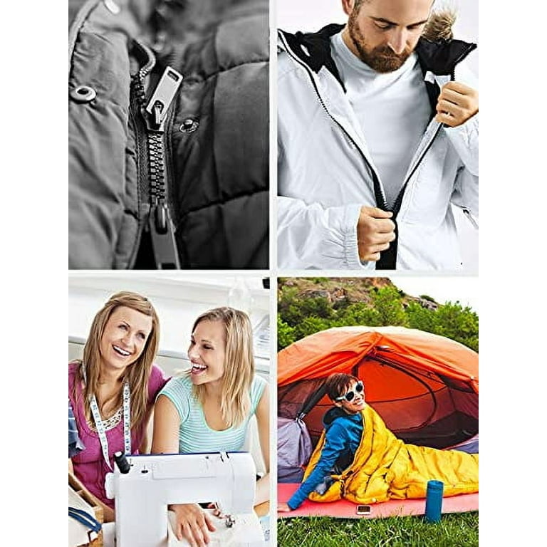 Sawoake 2 Pezzo 5 122 cm Separazione Giacca Zipper per Cucire
