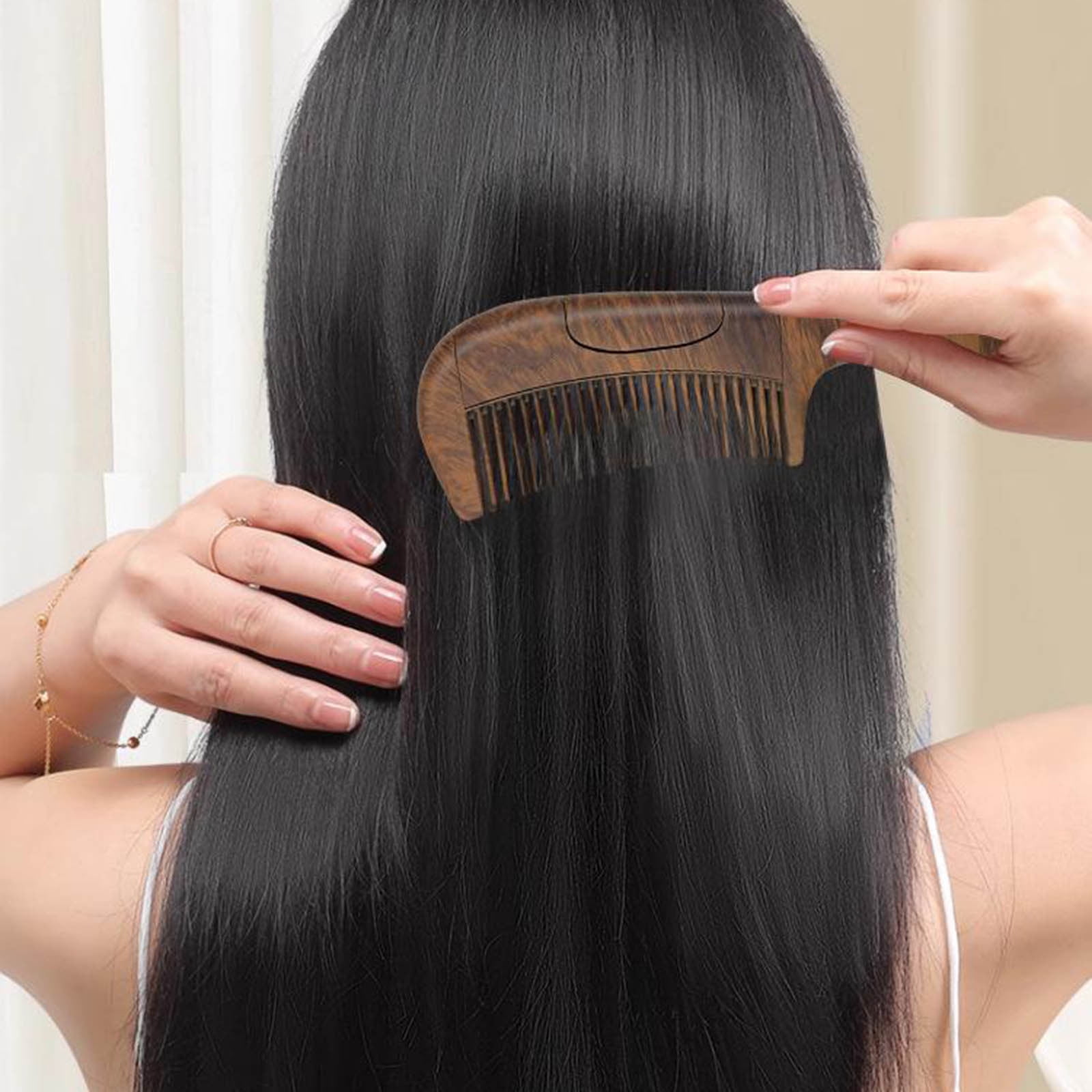 2025 Dandruff Comb Self Cleaning Scalp Massage Brush Wide Hollow