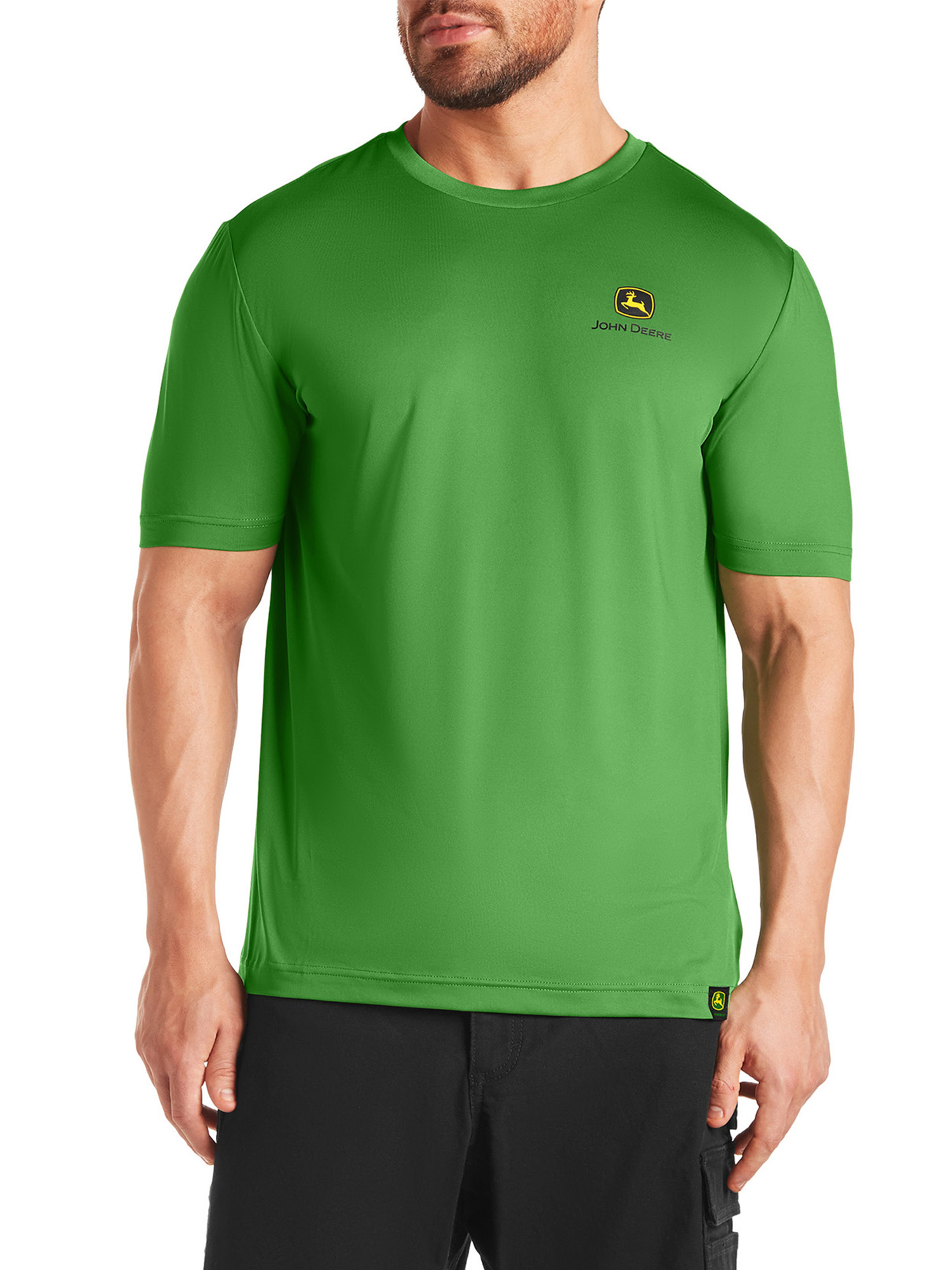 John Deere Chillwick™ Cooling Poly Logo Tee, Sizes S-3XL