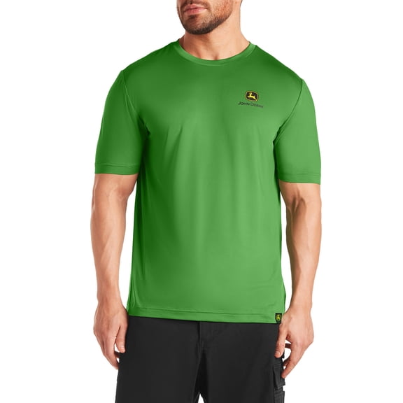 John Deere Chillwick™ Cooling Poly Logo Tee, Sizes S-3XL