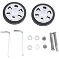 thumbnail image 2 of 60X13mm Set of 2 Luggage Suitcase Replacement Wheels, PU Swivel Caster Wheels Bearings Repair Kits, 2 of 5