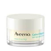 Aveeno Calm + Restore Oat Gel Face Moisturizer, Sensitive Skin, 0.5 oz