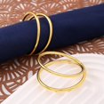 thumbnail image 2 of 36pcs Gold Metal Spiral Napkin Rings Napkin Holders Buckles, Double-Loop Napkin Holder for Table, Metal Napkin Rings, Valentine's Day Napkin Buckle, for Wedding, Thanksgiving, Christmas, Party Dinner, 2 of 8