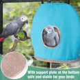 thumbnail image 4 of Parrot Snuggle Tent Warm Nest Hammock Tent Small Pet Winter Bed House with 2 Metal Hooks for Parakeet Mini-Macaw Gerbil L, 4 of 4