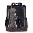 thumbnail image 1 of Goofa The Nightmare Before Christmas Pattern Leather Backpack Purse for Women Fashion Multipurpose Design Handbag Ladies Shoulder Bags Travel Backpack, 1 of 4