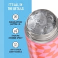 thumbnail image 4 of Botella con aislamiento al vacío THERMOS FUNTAINER Wavy Checkers de 473 ml, 4 of 7