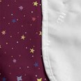 thumbnail image 4 of Star Microwave Oven Cover, Space Inspired Simplistic Pattern of Colorful Stars and Dots View, Water Resistant Organizer with Pockets for Kitchen, 36" x 12", Dark Magenta and Multicolor, by Ambesonne, 4 of 4