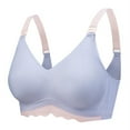 thumbnail image 2 of Lilgiuy Pregnant Women's Plain Color Bra Nursing Bras, 2 of 5