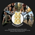 thumbnail image 7 of Picia Yellow White Plaid Sunflower Printed Men’s Performance Tank, Men's Workout Tank Top Moisture-Wicking Tank Top Muscle tee, Breathable Workout Shirt-XX-Large, 7 of 7