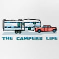 thumbnail image 2 of CafePress - The Campers Life - Adjustable Unisex Printed Trucker Hat with Mesh Back, 2 of 10