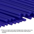 thumbnail image 3 of Uxcell PLA Filament Refills for 3D Printing Pen 10inch Length 40pcs Dark Blue, 3 of 5