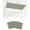 Green, Gray, Silver, variant on 1 Pack Fluorescent Light Cover for Ceiling Lights, Green Ombre Magnetic Classroom Light Filters 4x2 Feet, Abstract Art Modern Gradient Decorative Ceiling Shade Panel for Office