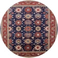 thumbnail image 1 of Ahgly Company Machine Washable Indoor Round Industrial Modern Rosy Pink Area Rugs, 5' Round, 1 of 7