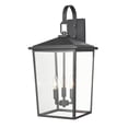 thumbnail image 3 of 2974-PBK Millennium Lighting Fetterton - 3 Light Outdoor Wall Sconce-23.5 Inch Tall and 11 Inch Wide-Powder Coated Black Finish, 3 of 7