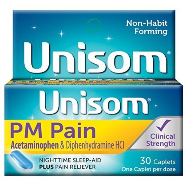 unisom pm pain, 30sleepcaps by unisom