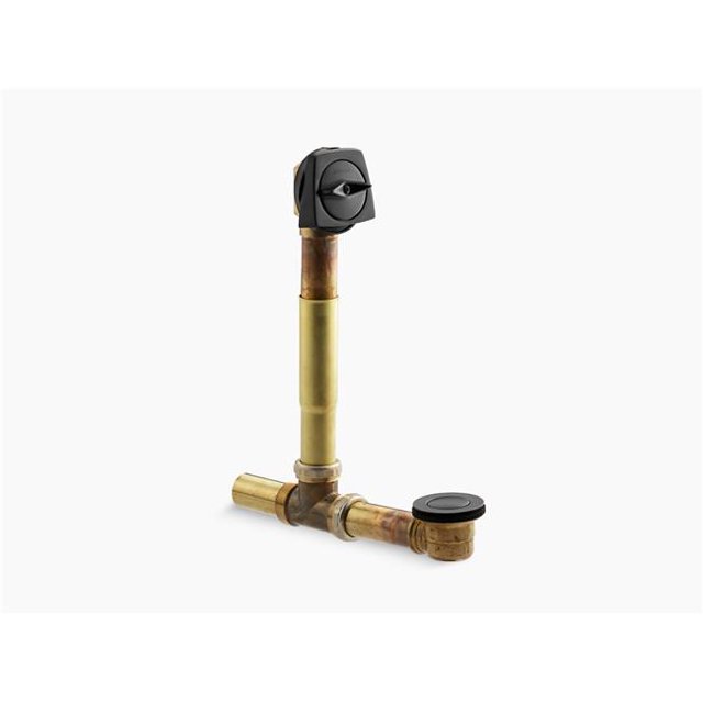Kohler K-7160-AF-BKB Drain Pop-Up Réglable de 1,5 Po Clearflo&44; Noir Brossé