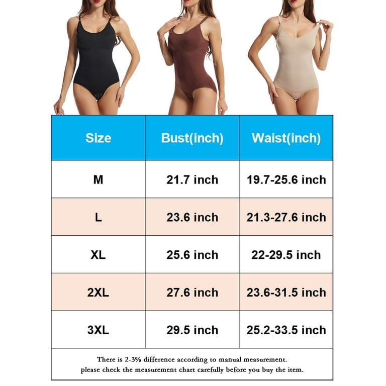 Deago Womens' Slimming Bodysuit Tummy Control Shapewear Seamless Sculpting  Thong Body Shaper Tank Top (Black, 2XL) 