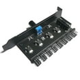thumbnail image 4 of Controlador De Ventilador De Pc Controlador De Velocidad Del Ventilador De Refrigeración Concentrador De Ventilador De Chasis Concentrador De Ventilador De PC Perilla De 8 Canales ANGGREK Otros, 4 of 8