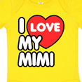 thumbnail image 4 of Inktastic I Love My Mimi Boys or Girls Baby Bodysuit, 4 of 5